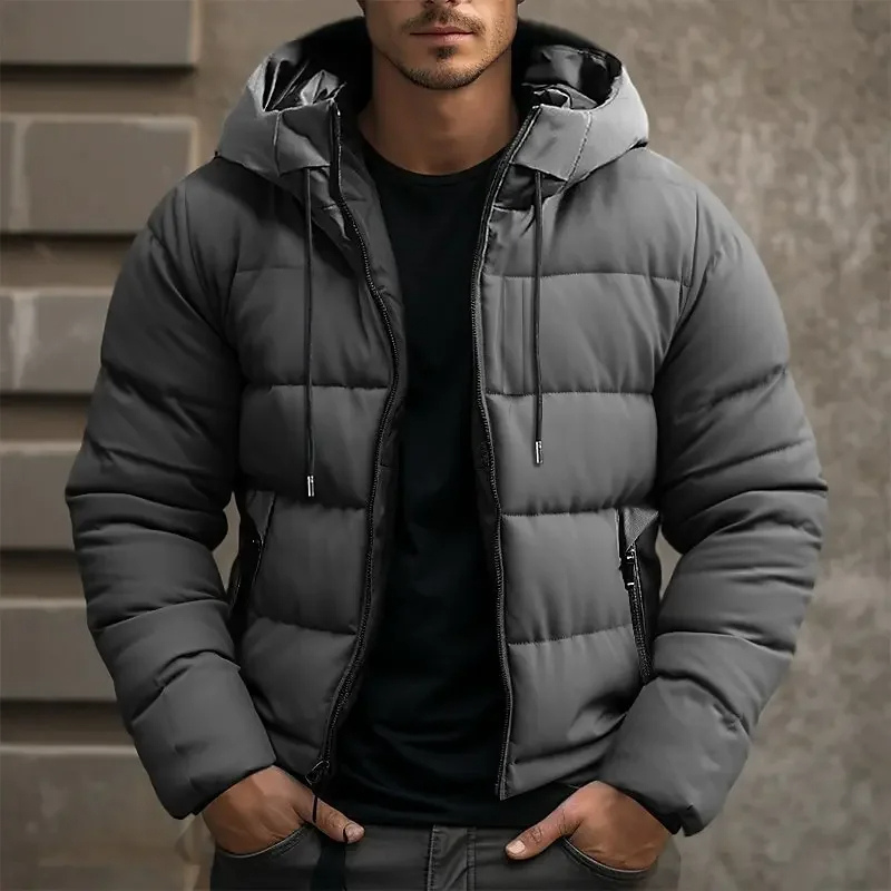 Idris | Men's Stylish Hooded Puffer Jacket