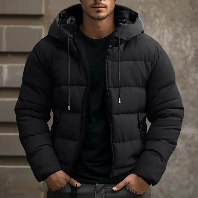 Idris | Men's Stylish Hooded Puffer Jacket