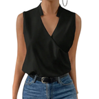 Priya | Women's Floral Print Sleeveless Blouse