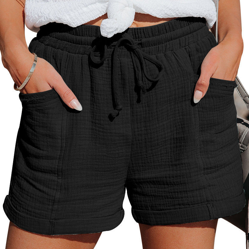 Remi | Women's Casual Summer Drawstring Shorts