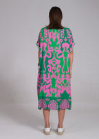 Remi | Women's Floral Midi Dress with Relaxed Fit