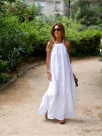 Remi | Women's Summer Linen Maxi Dress