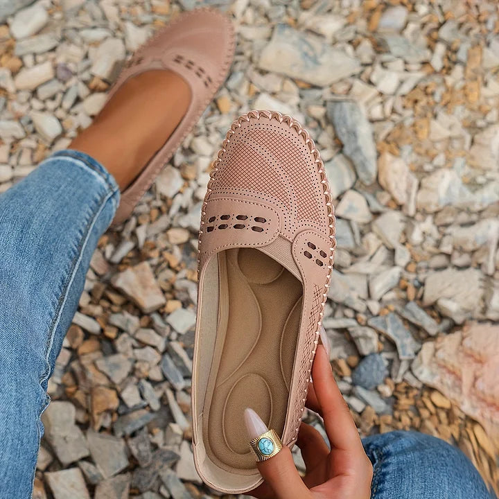 Rhea | Women's Casual Slip On Moccasin Shoes