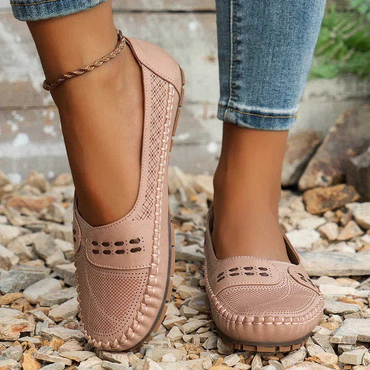 Rhea | Women's Casual Slip On Moccasin Shoes