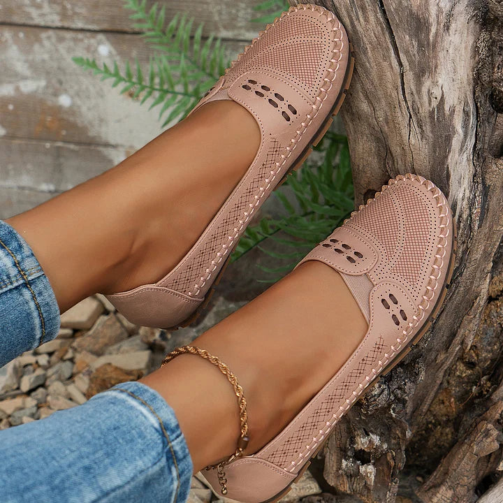 Rhea | Women's Casual Slip On Moccasin Shoes