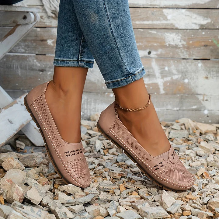 Rhea | Women's Casual Slip On Moccasin Shoes