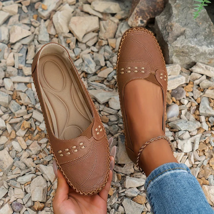Rhea | Women's Casual Slip On Moccasin Shoes