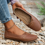 Rhea | Women's Casual Slip On Moccasin Shoes