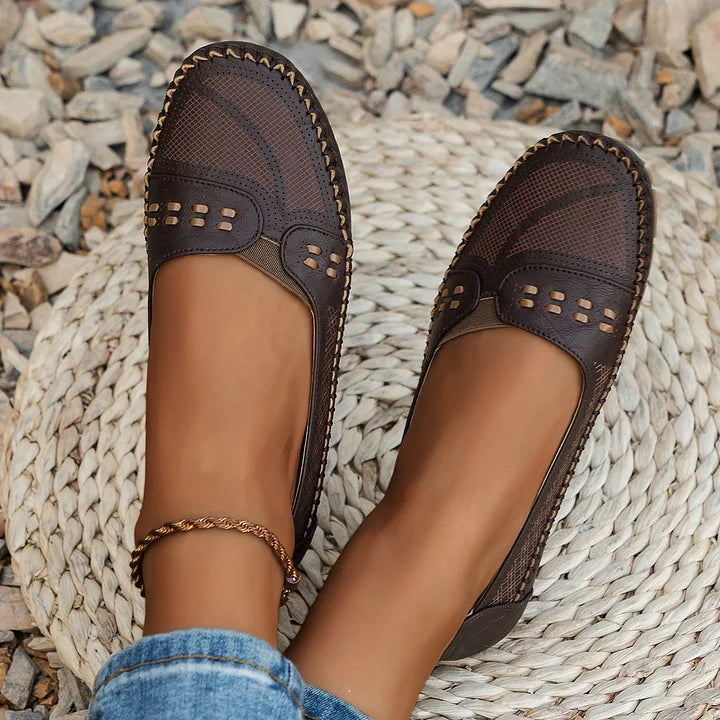 Rhea | Women's Casual Slip On Moccasin Shoes
