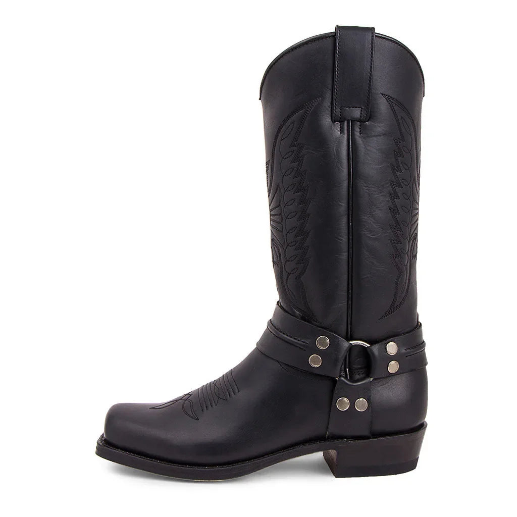 Rhys - Men's Classic Knee High Cowboy Boots