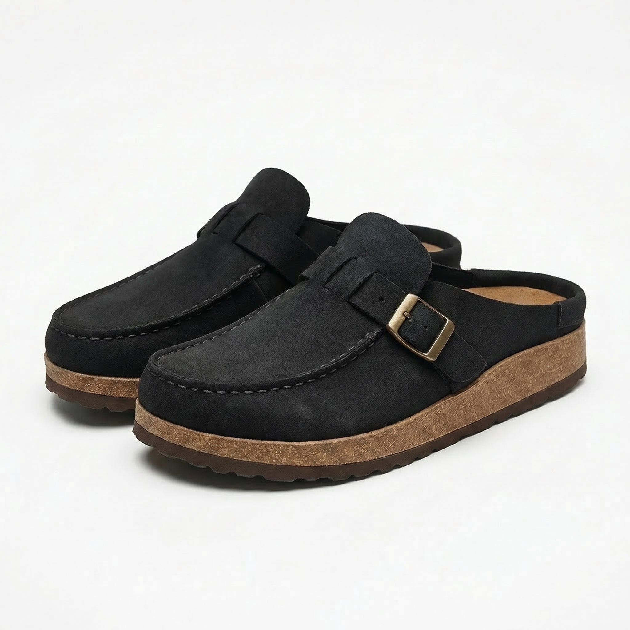 Rowan | Women's Classic Clogs with Buckle Detail