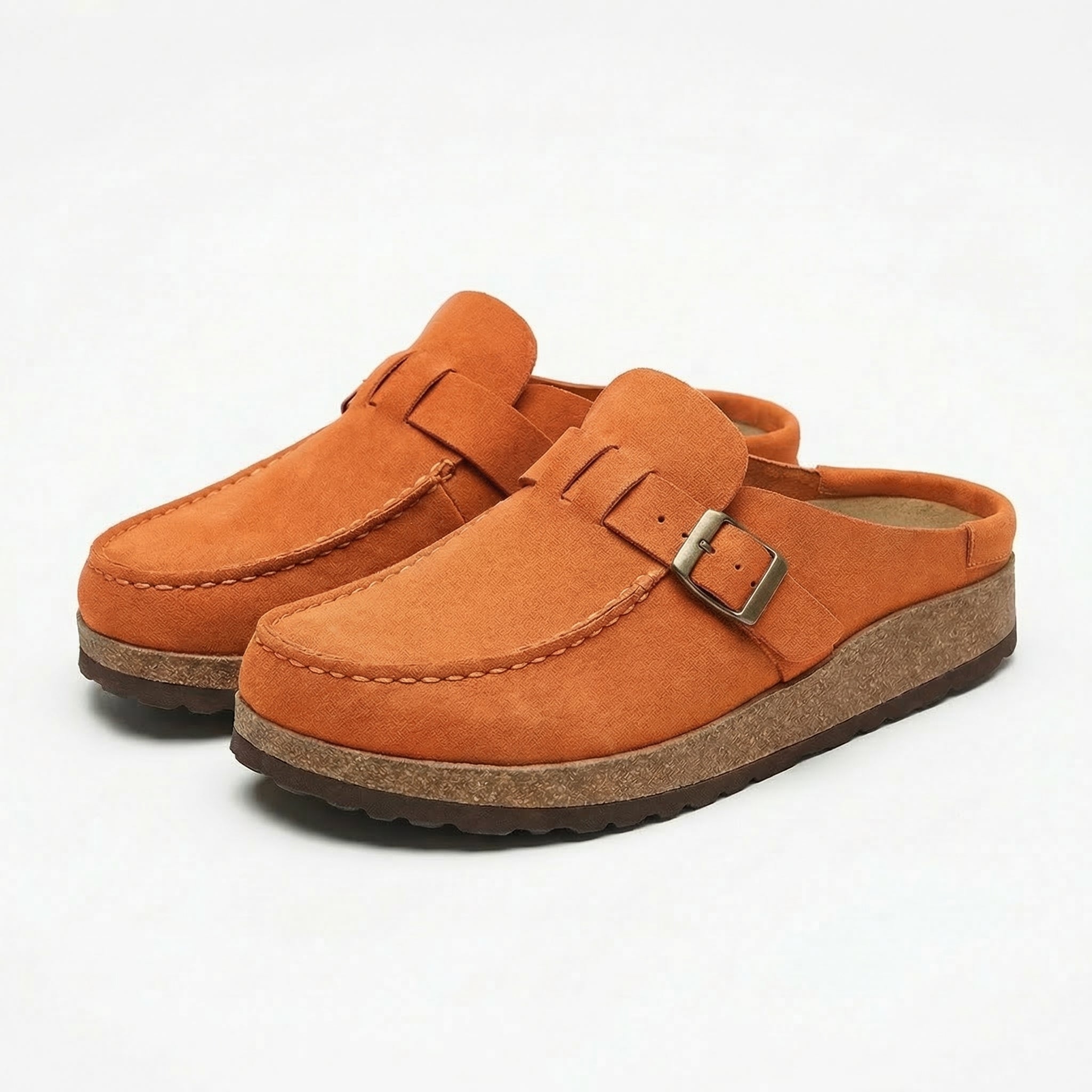 Rowan | Women's Classic Clogs with Buckle Detail