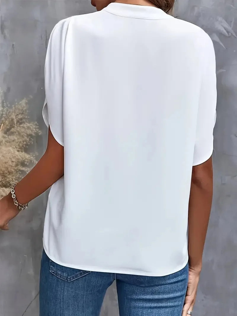 Rowan | Women's Relaxed V-Neck Blouse