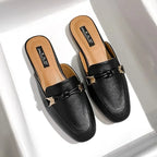 Sable | Women's Elegant Slide Loafers with Chain Detail