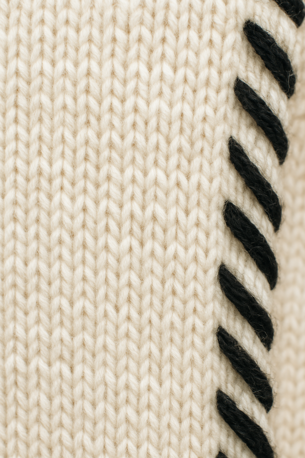 Selene - Women's Cozy Knit Sweaters with Contrast Stitching
