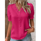 Selene | Women's Elegant Pleated Blouse