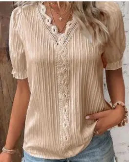 Selene | Women's Elegant Pleated Blouse