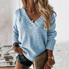 Seraphina | Women's Cozy V-Neck Sweater