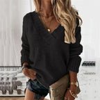 Seraphina | Women's Cozy V-Neck Sweater