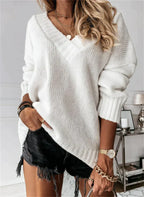 Seraphina | Women's Cozy V-Neck Sweater