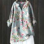 Seraphina | Women's Vintage Floral Blouse