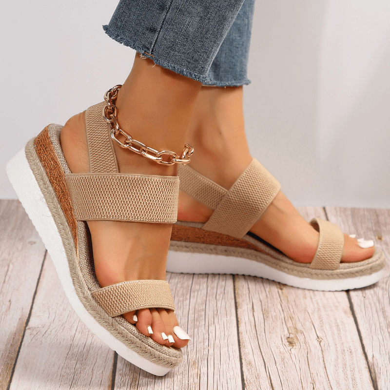Seraphine | Women's Chic Platform Sandals with Ankle Strap