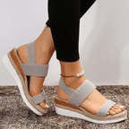 Seraphine | Women's Chic Platform Sandals with Ankle Strap