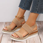 Seraphine | Women's Chic Platform Sandals with Ankle Strap