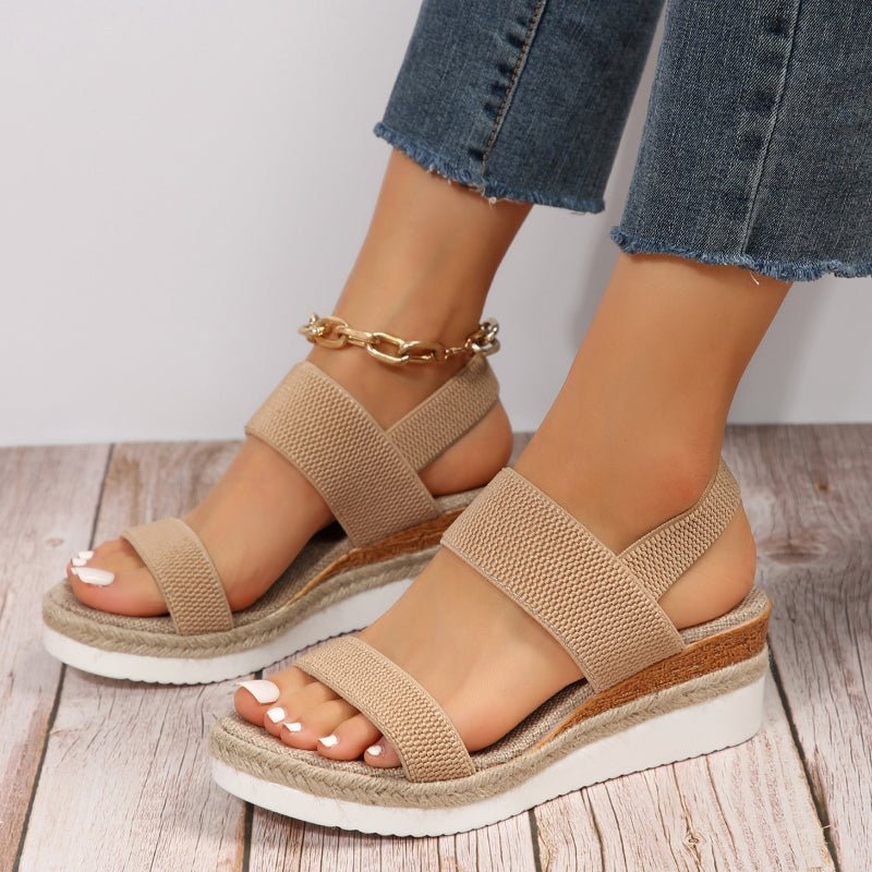 Seraphine | Women's Chic Platform Sandals with Ankle Strap