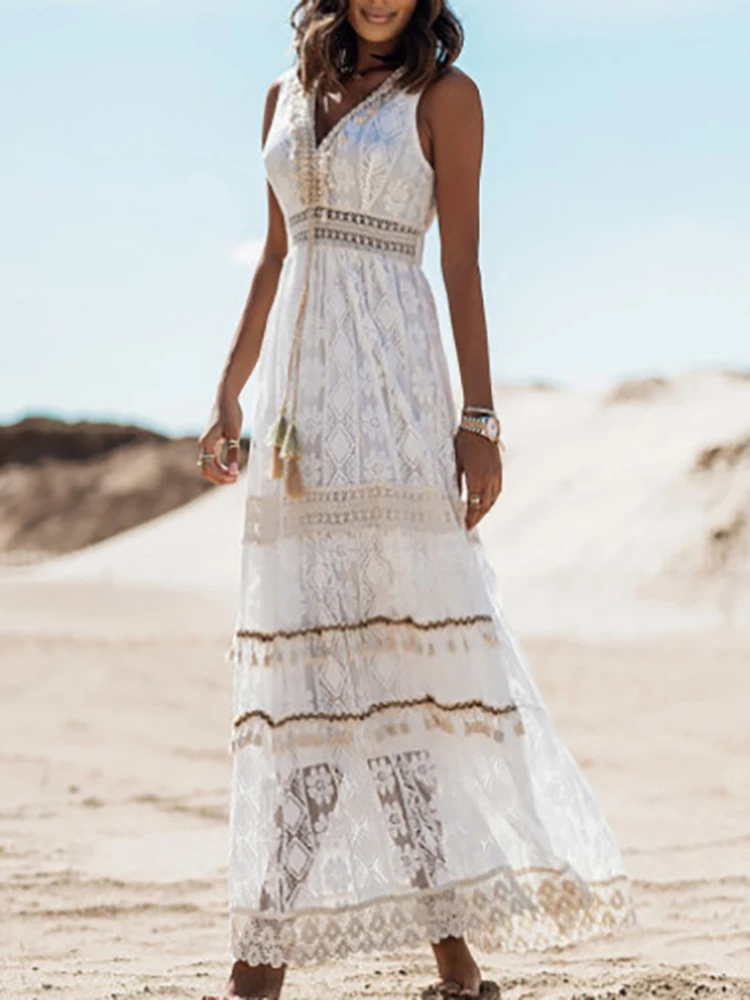 Senna | Women's Boho Maxi Summer Dress