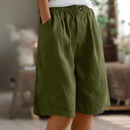 Sienna | Women's Casual Linen Shorts