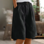 Sienna | Women's Casual Linen Shorts