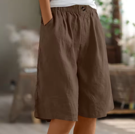 Sienna | Women's Casual Linen Shorts