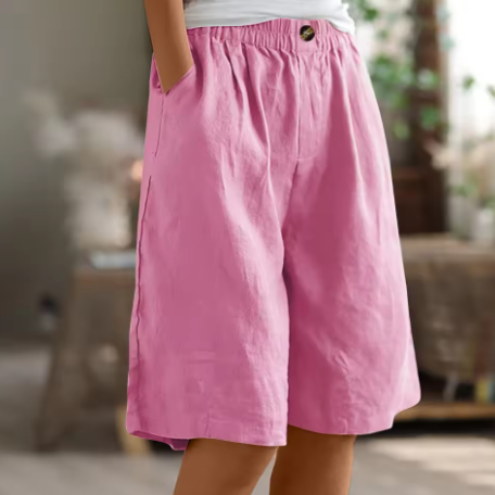 Sienna | Women's Casual Linen Shorts