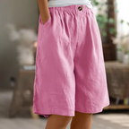 Sienna | Women's Casual Linen Shorts