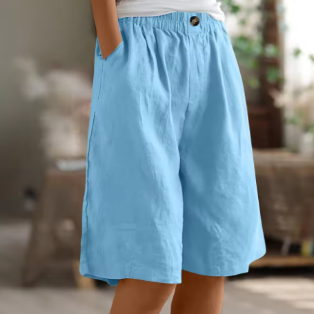 Sienna | Women's Casual Linen Shorts