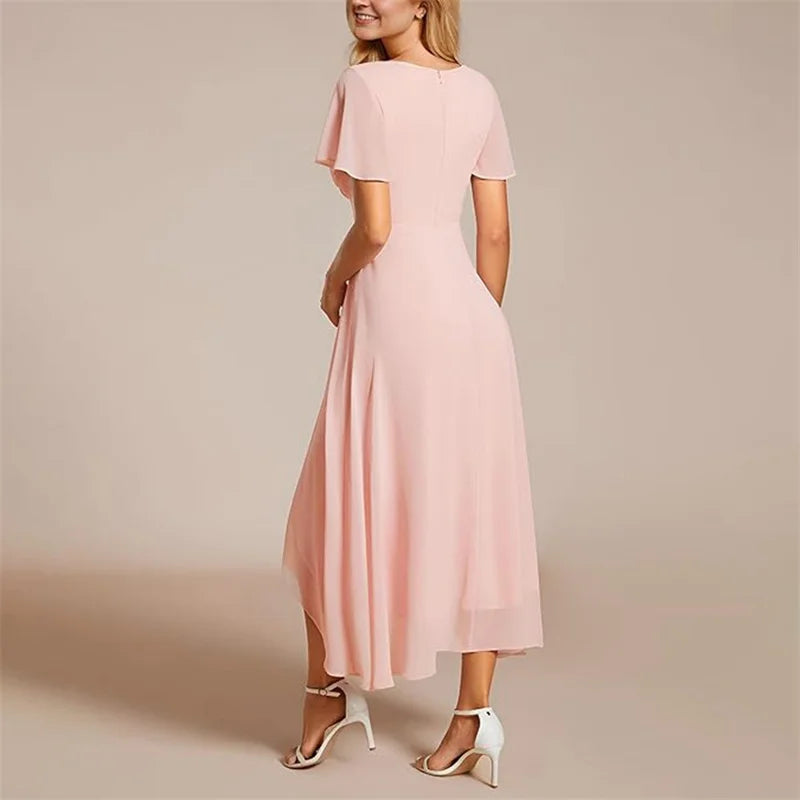Sienna | Women's Elegant Flowy Midi Dress