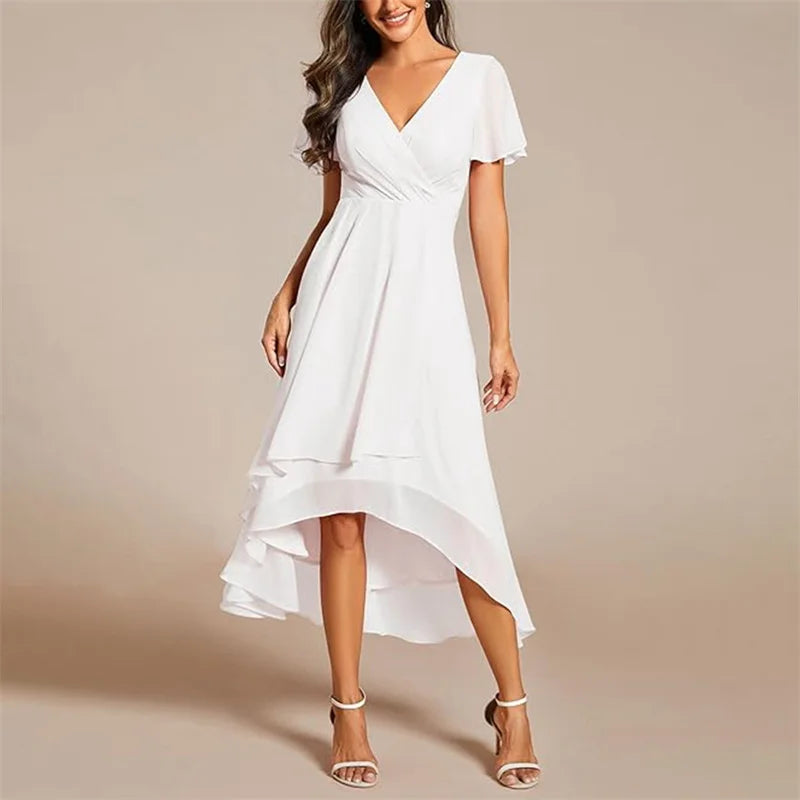 Sienna | Women's Elegant Flowy Midi Dress