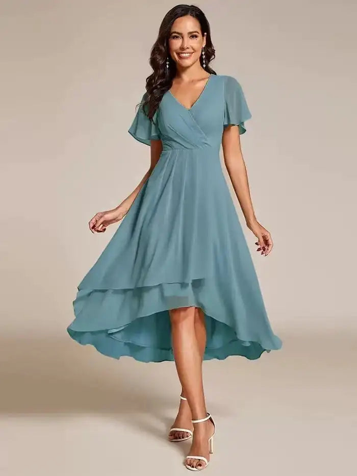 Sienna | Women's Elegant Flowy Midi Dress