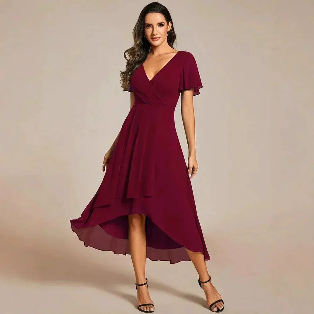 Sienna | Women's Elegant Flowy Midi Dress