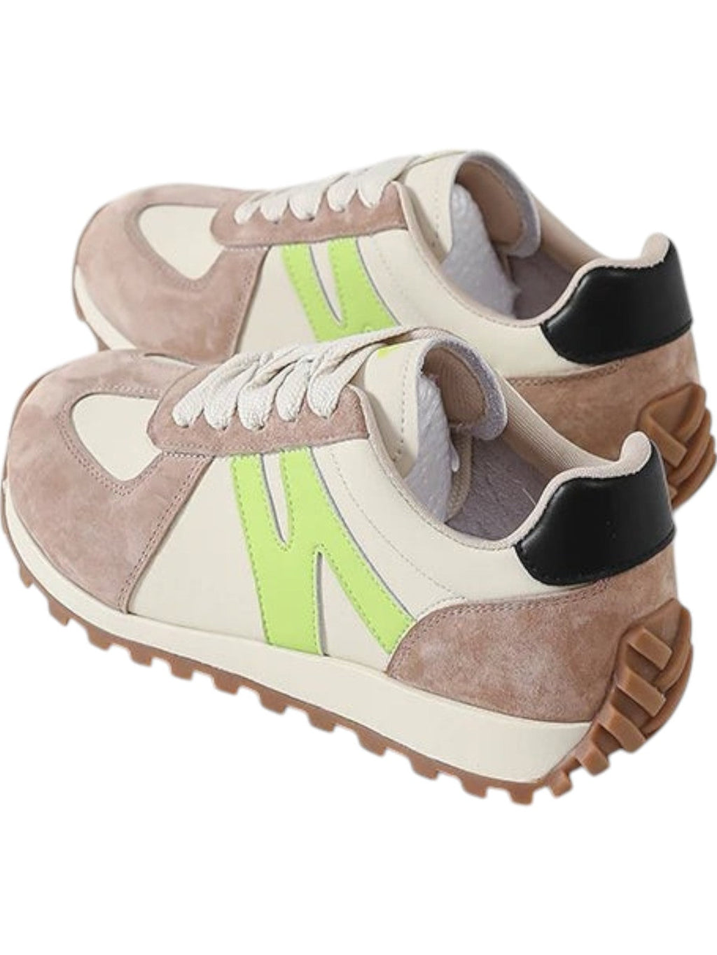 Sienna - Women's Retro Running Shoes with Colorful Accents