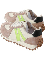 Sienna - Women's Retro Running Shoes with Colorful Accents