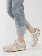Sienna - Women's Retro Running Shoes with Colorful Accents