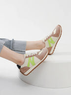 Sienna - Women's Retro Running Shoes with Colorful Accents