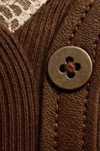 Sienna | Women's Ribbed Henley Shirt with Button Details