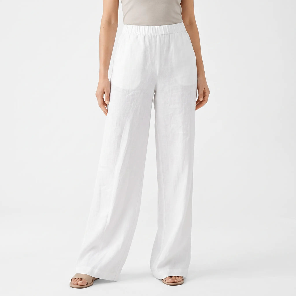 Solflow - Flowing Wide Leg Summer Trousers