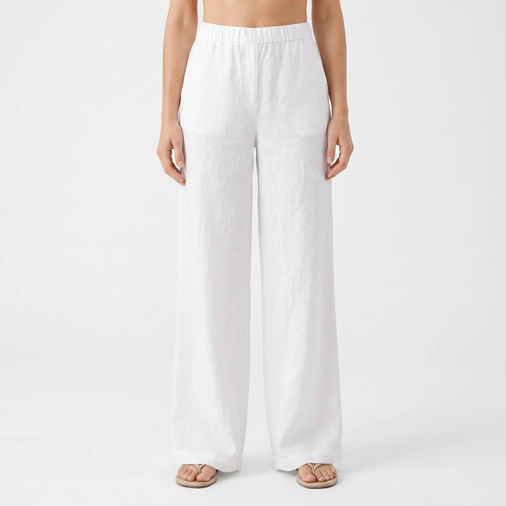 Solflow - Flowing Wide Leg Summer Trousers