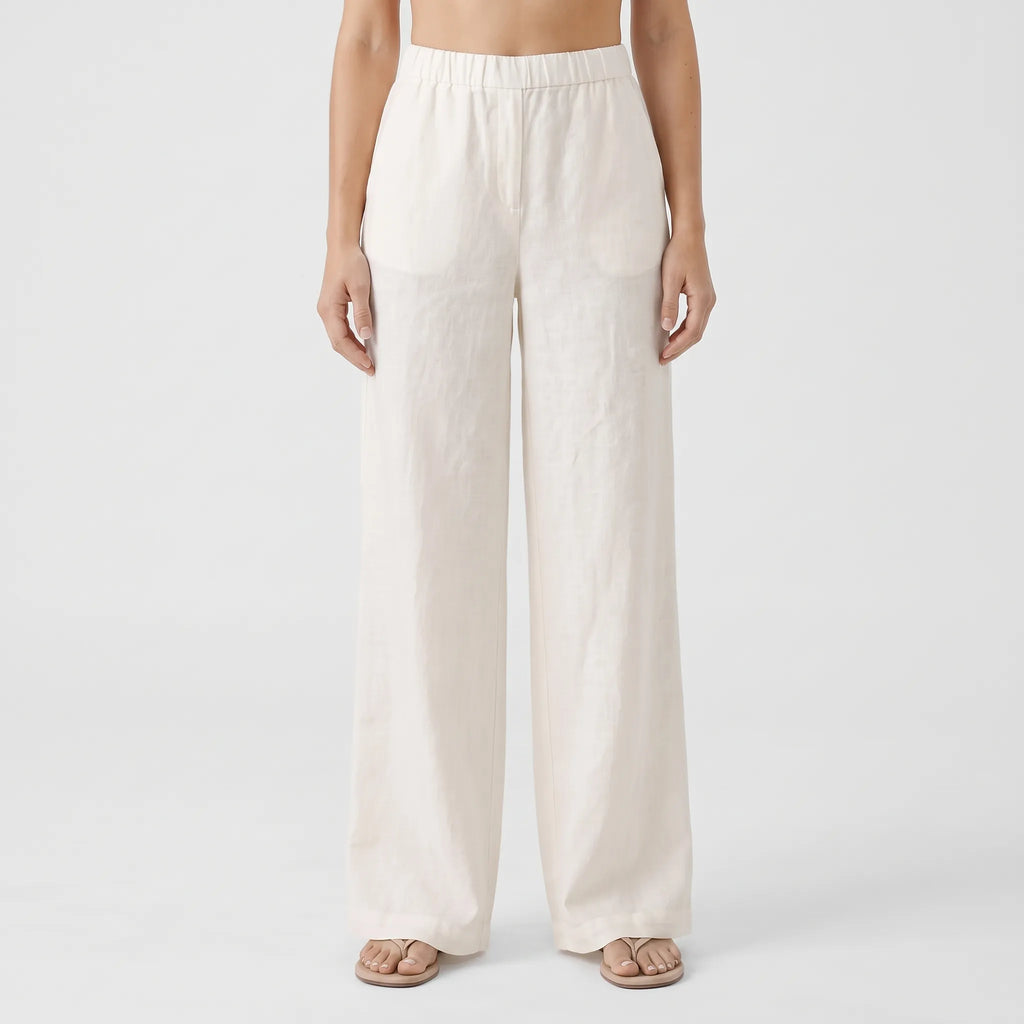 Solflow - Flowing Wide Leg Summer Trousers