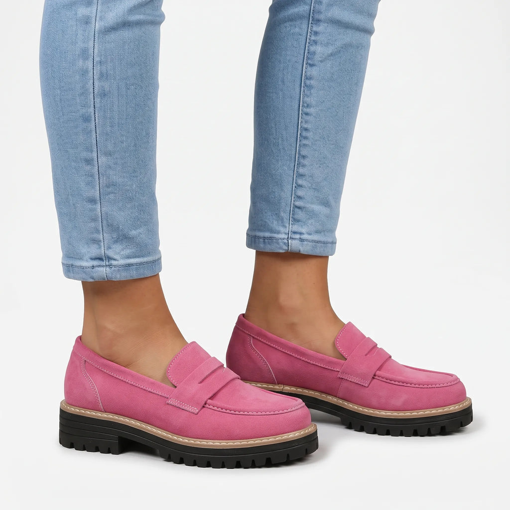 Solstride - Chunky Sole Slip On Loafer