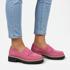 Solstride - Chunky Sole Slip On Loafer